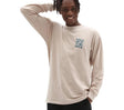 Vans Have A Trip Mens Long Sleeve T-Shirt - Oatmeal
