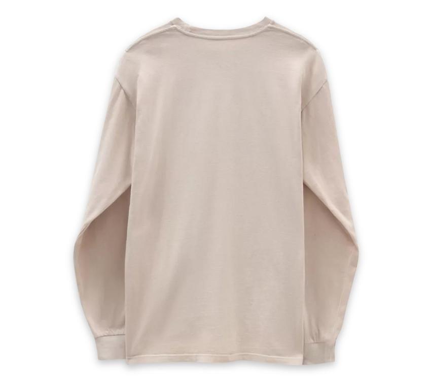 Vans Mens Have A Trip Long Sleeve T-shirt Top - Oatmeal