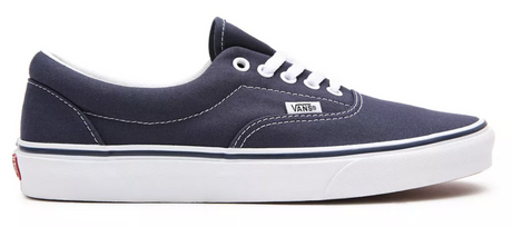 Vans Mens Era Canvas Shoes - Navy (Casual Skateboard Sneakers)