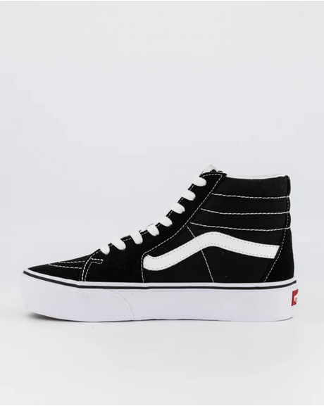 Vans SK8-Hi High Top Platform 2.0 Sneakers Shoes in Black/True White 
