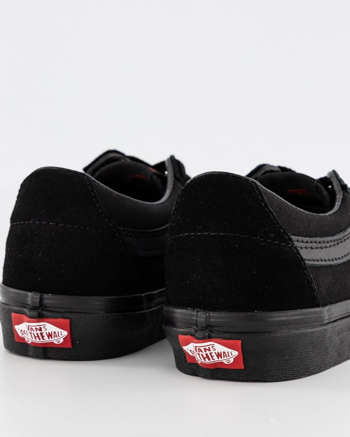 Vans SK8-Low Lace Up Skate Shoes Sneakers in Black/Black
