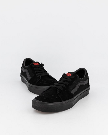 Vans SK8-Low Lace Up Skate Shoes Sneakers in Black/Black