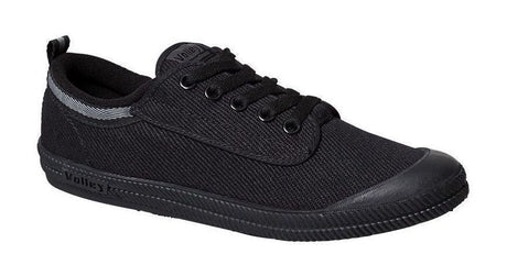 Volley International Mens Sneakers - Black/Dark Grey (Lace Up Casual Shoes)