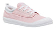Volley International Mens Sneakers Casual Lace Up Shoes Canvas - Musk Stick Pink - 2 UK (3US)