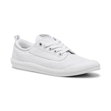 Volley International Mens Sneakers - White/Light Grey (Lace Up Casual Shoes)