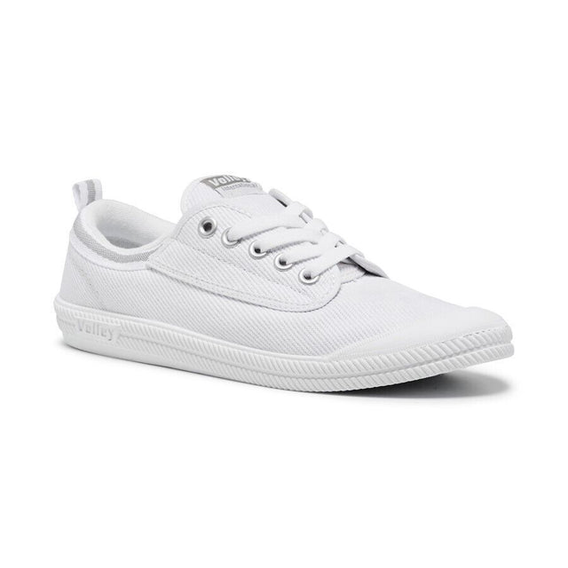Volley International Mens Sneakers - White/Light Grey (Lace Up Casual Shoes)
