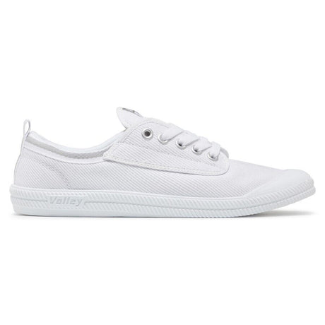 Volley International Mens Sneakers - White/Light Grey (Lace Up Casual Shoes)