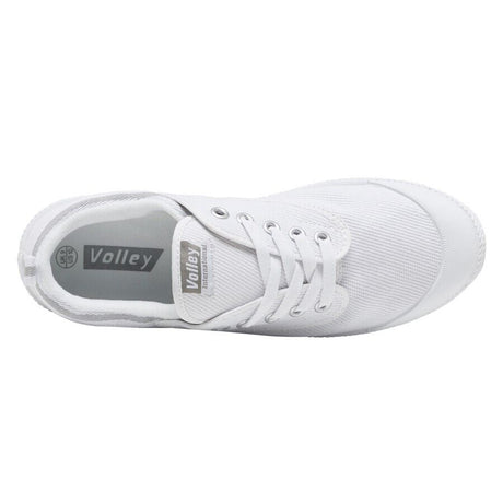 Volley International Mens Sneakers - White/Light Grey (Lace Up Casual Shoes)