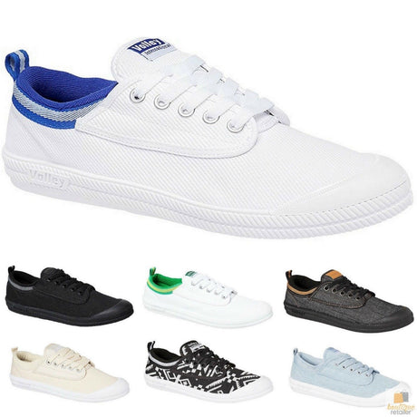 Dunlop Volleys International Mens Sneakers - Lace Up Casual Shoes - Antique