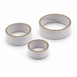 3x 1cm White Strong Cardboard Paper Tubes - Arts, Crafts & DIY (30/40/50mm Diameters)