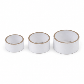 3x 2cm White Strong Cardboard Paper Tubes - Arts, Crafts & DIY (30/40/50mm Diameters)