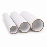 3x 20cm White Strong Cardboard Paper Tubes - Arts, Crafts & DIY (30/40/50mm Diameters)