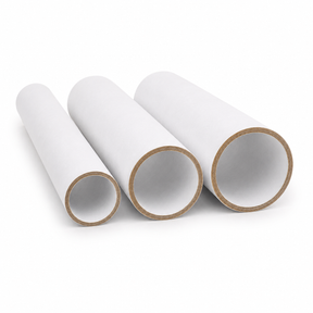 3x 20cm White Strong Cardboard Paper Tubes - Arts, Crafts & DIY (30/40/50mm Diameters)