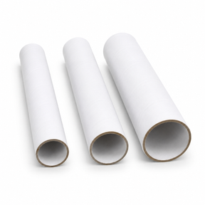 3x 25cm White Strong Cardboard Paper Tubes - Arts, Crafts & DIY (30/40/50mm Diameters)