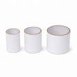 3x 5cm White Strong Cardboard Paper Tubes - Arts, Crafts & DIY (30/40/50mm Diameters)