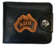 Souvenir Wallet Australia Classic AUS Oz in Black