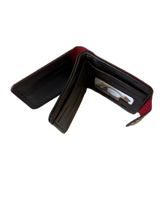 Australia Souvenir Wallet - Brown w/ AUS Emblem (Premium Faux Leather)