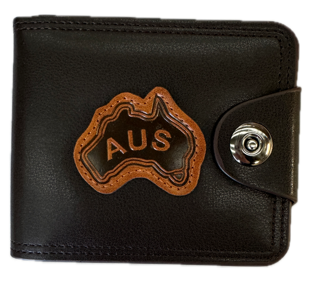 Souvenir Wallet Australia Classic AUS in Brown