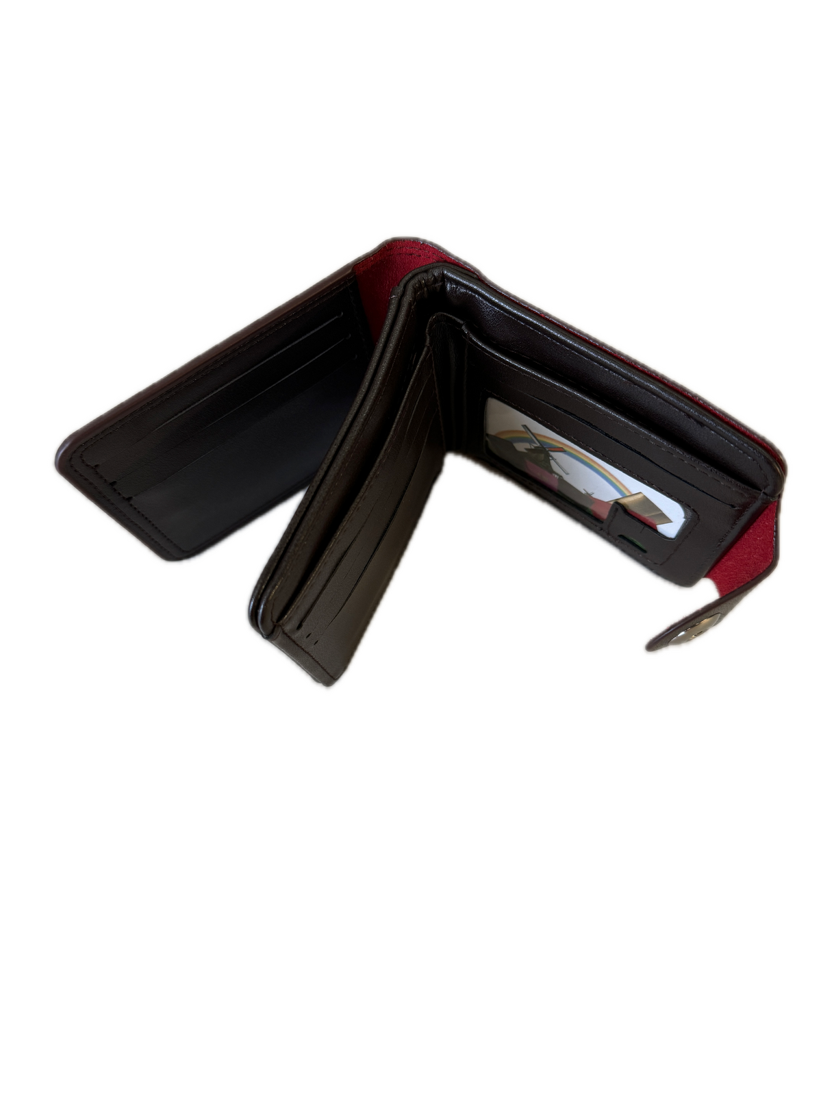 Australia Souvenir Wallet - Brown w/ AUS Emblem (Premium Faux Leather)