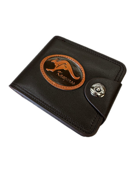 Souvenir Wallet Australia Classic Australian Kangaroo in Brown
