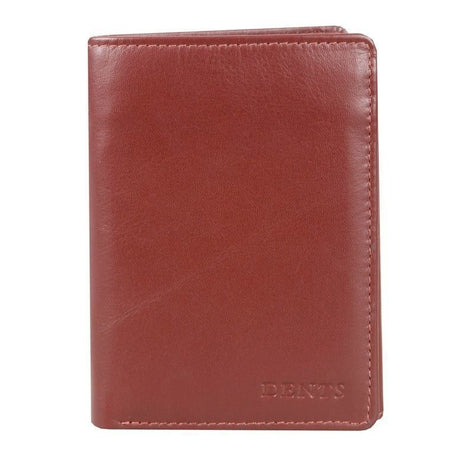 DENTS WALLET Genuine Italian LEATHER Mens Credit Card Holder Bifold GIFT BOX