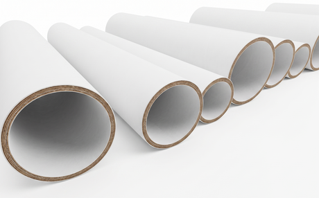 54x White/Brown Strong Cardboard Paper Tubes - Arts, Crafts & DIY (Assorted Lengths, 30/40/50mm Diameters)
