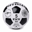 Classic Training Football/Soccer Ball - Black/White (Size 5)