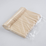2160x 11cm Small Disposable Wooden Spoons - Mini Strong Dessert Cutlery (Bulk Pack)