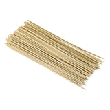 4320x 25cm Disposable Round Wooden Bamboo Skewers - BBQ/Kebab/Satay Sticks (Bulk)