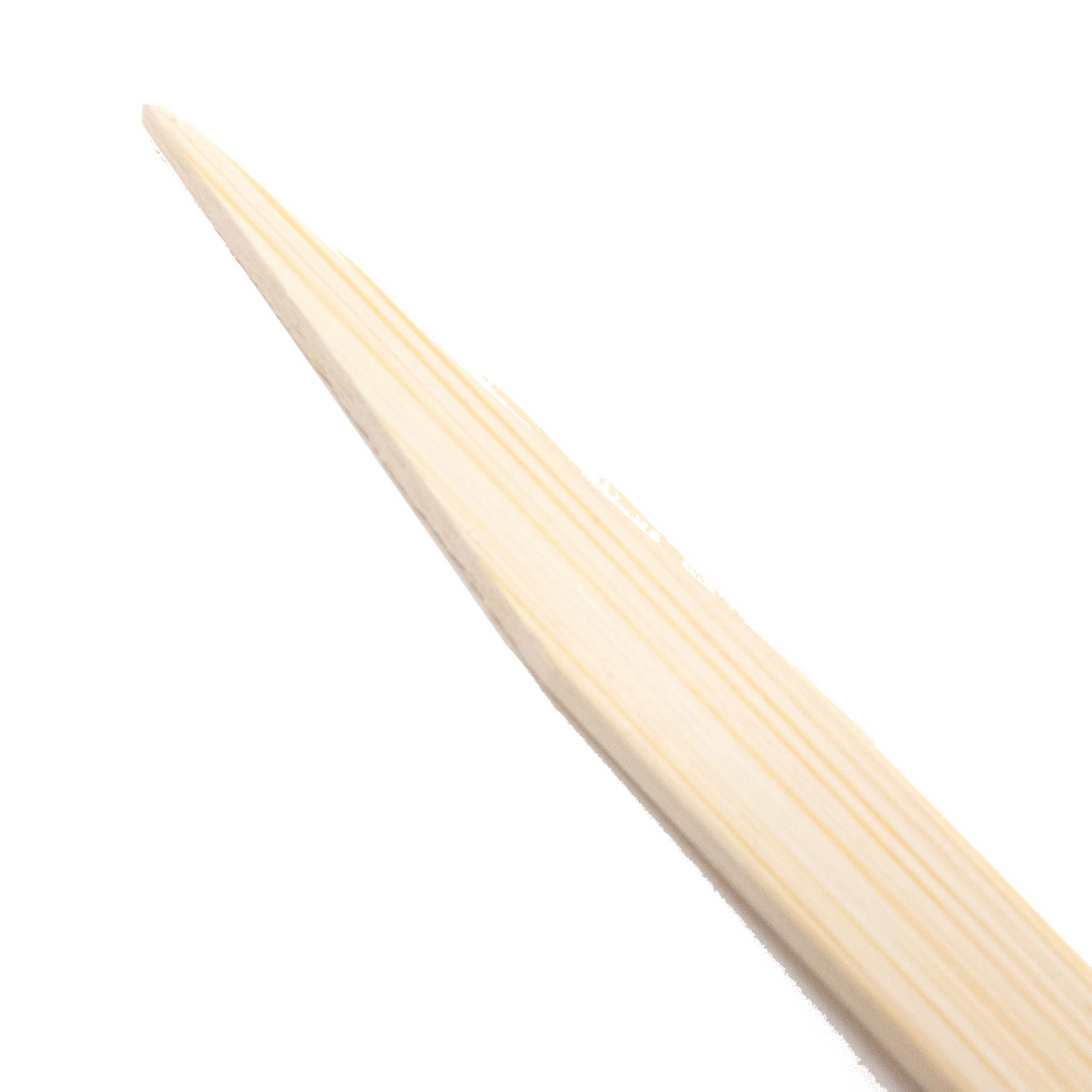 900x 35cm Flat Wooden Bamboo Skewers - Disposable BBQ/Kebab/Satay Meat Sticks (Bulk Pack)