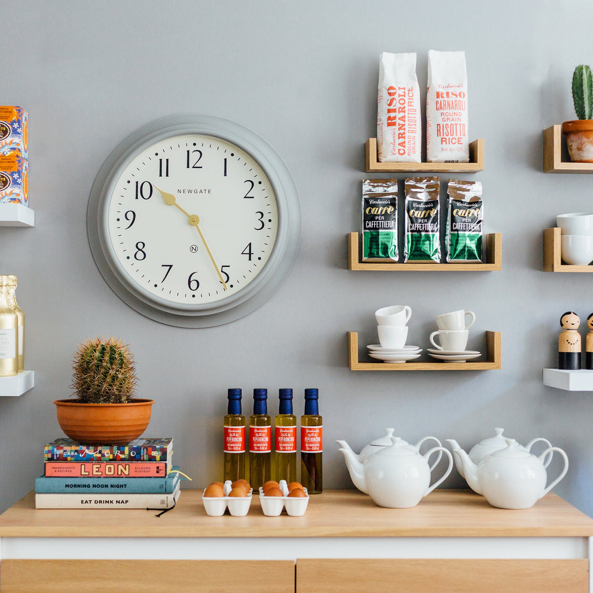 Newgate Westhampton Clock - Posh Grey