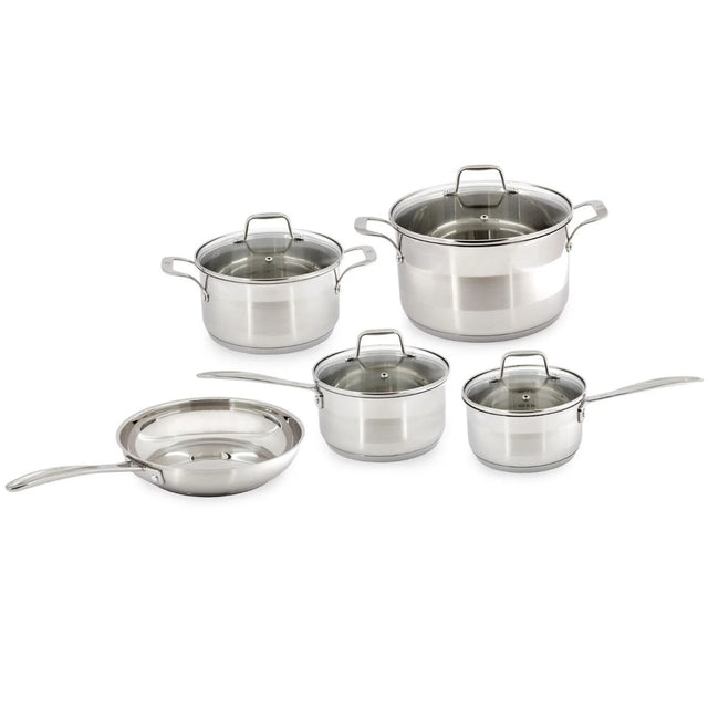 Westinghouse 5 Piece Stainless Steel Pot & Pan Set (WH5P02SS)