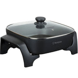 Westinghouse 2000W Square Non-Stick Frying Pan Set  (WHEF02K)