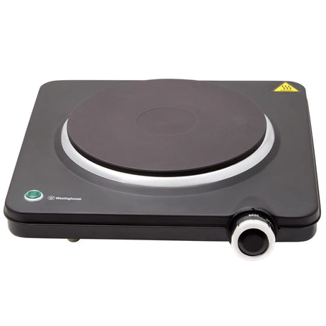 Westinghouse Single Electric Hot Plate Easy Operation Cast Iron Plate (WHEHP01K)