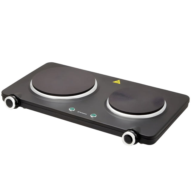 Westinghouse Dual Electric Cast Iron Hot Plate - WHEHP02K
