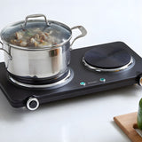 Westinghouse Dual Electric Cast Iron Hot Plate - WHEHP02K
