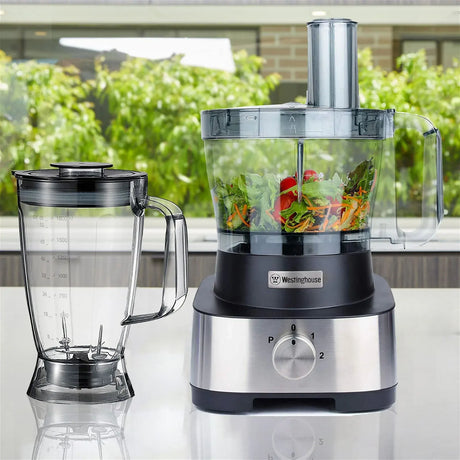 Westinghouse WHFPR01SS XL 3.5L Food Processor Black/Stainless Steel 1000W