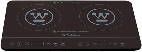 Westinghouse 2400W Twin Induction Touchscreen Cooktop / Hot plate - Black