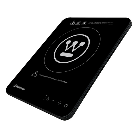 Westinghouse Tablet Style Induction Electric Cooktop 2000W Super Slim Single - Black (WHIC03K)