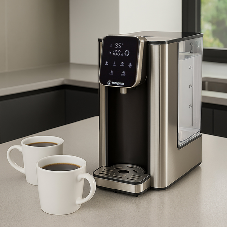 Westinghouse Instant Hot Water Dispenser 2.7L Removable Jug Stainless Steel
