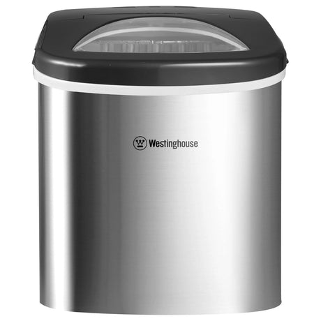 Westinghouse 12kg/1.3L Portable Ice Maker - Stainless Steel (WHIM01SS)