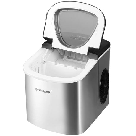Westinghouse 12kg/1.3L Portable Ice Maker - Stainless Steel (WHIM01SS)