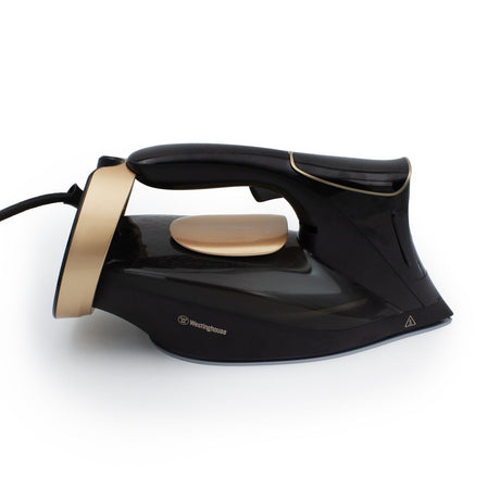 Westinghouse Premium Steam Iron 2200W 300ml in Black & Gold