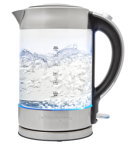 Westinghouse 1.7L Deluxe Glass Kettle