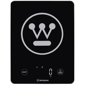 Westinghouse 10kg Slimline Digital Kitchen Scale - Black (WHKS04K)