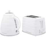 Westinghouse 1.7L Kettle & Toaster Set - White (WHKTPK07W)
