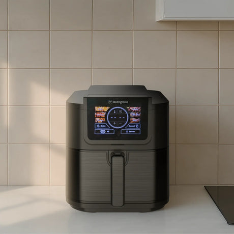 Westinghouse XL Air Fryer Smart Logic 1700W 8L in Black Stainless Steel