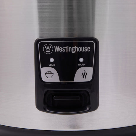 Westinghouse 10 Cup Rice Cooker 700W Keep Warm Function (WHRC05SS)