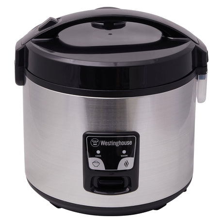 Westinghouse 10 Cup Rice Cooker 700W Keep Warm Function (WHRC05SS)