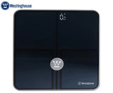 Westinghouse Bluetooth Personal Bathroom Body Scale 180kg Max Capacity - Black